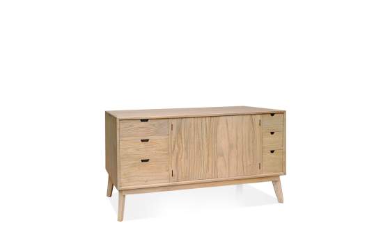 Aparador Comedor 6 Cajones 2 Puertas Nordico Scandi