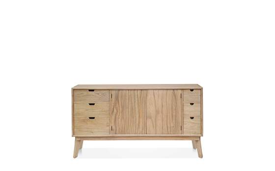 Aparador Comedor 6 Cajones 2 Puertas Nordico Scandi