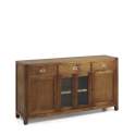 Aparador Comedor Colonial 4 Puertas 3 Cajones Star