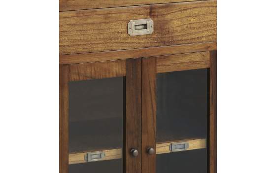 Aparador Comedor Colonial 4 Puertas 3 Cajones Star