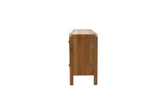 Aparador Comoda Mango Cantos Redondos 8 Cajones - Serie Aleux