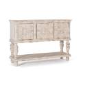 Aparador Consola Blanco Decape 3 Puertas Serie Atriadas