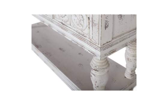 Aparador Consola Blanco Decape 3 Puertas Serie Atriadas