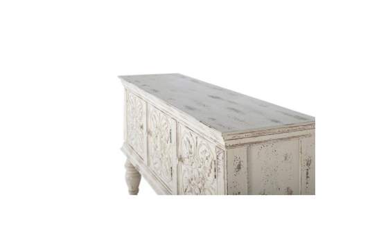 Aparador Consola Blanco Decape 3 Puertas Serie Atriadas