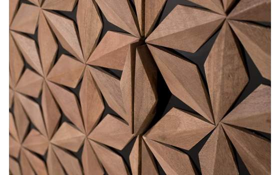 Aparador Contemporaneo 2 Puertas Decoradas Serie Destrans