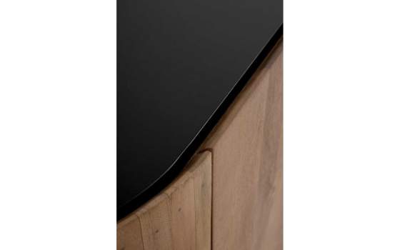 Aparador Contemporaneo 2 Puertas Diseño Redondeado Autrey