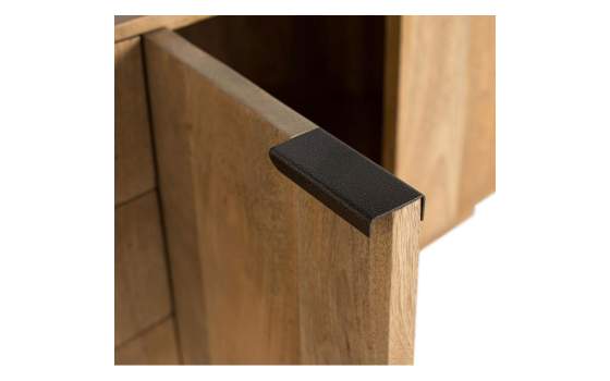 Aparador Contemporaneo 3 Cajones 4 Puertas Mango Adyer