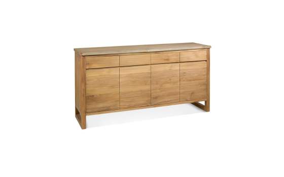 Aparador Contemporaneo 4 Puertas 4 Cajones Serie Tenerife