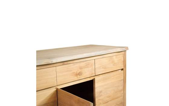 Aparador Contemporaneo 4 Puertas 4 Cajones Serie Tenerife