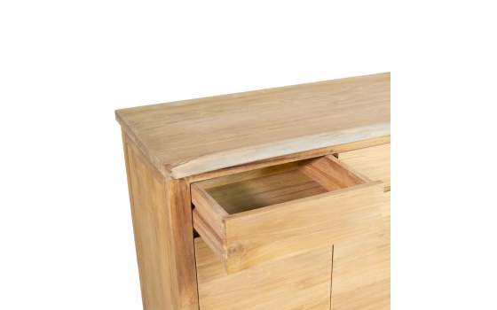 Aparador Contemporaneo 4 Puertas 4 Cajones Serie Tenerife