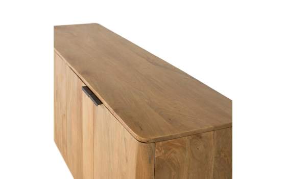 Aparador Contemporaneo 4 Puertas Madera Mango Adyer