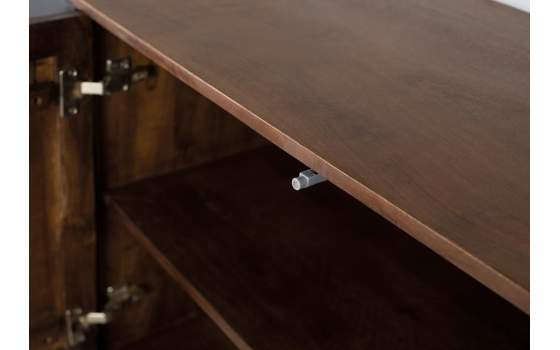 Aparador Contemporaneo Madera Mango 4 Puertas Serie Angiot