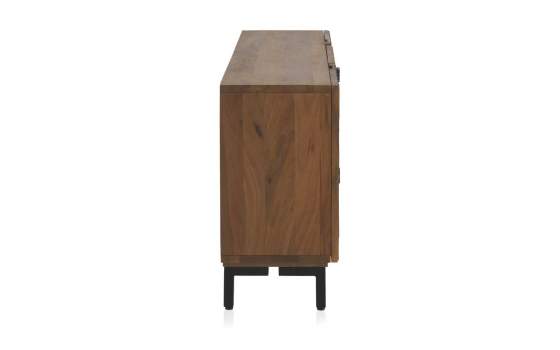 Aparador Diseño 2 Puertas 3 Cajones Decorados Serie Atiund