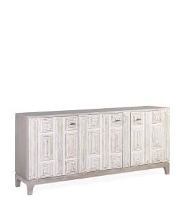 Aparador Diseño Actual 3 Puertas Blanco Decape Arions