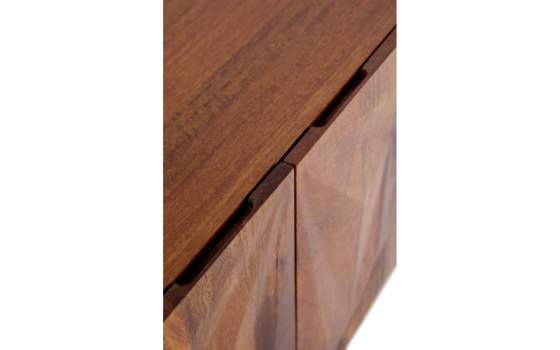 Aparador Diseño Actual 4 Puertas Madera Maciza Albelo