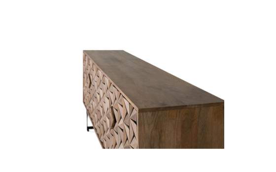 Aparador Diseño Orignal  4 Puertas Decoradas Estrellas Destrans