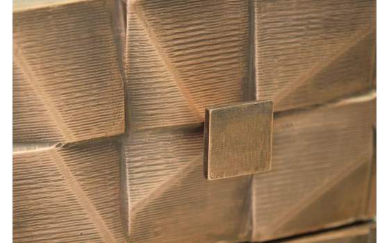 Aparador Etnico Industrial 2 Puertas 1 Cajon Serie Cobrens