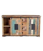 Aparador Grande Retro Vintage Puertas Correderas Agelelli