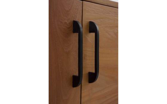 Aparador Industrial Actual 3 Puertas Madera Acacia Ayerta