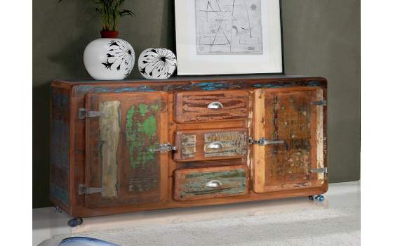 Aparador Industrial Madera Reciclada Decape Colores Abarna