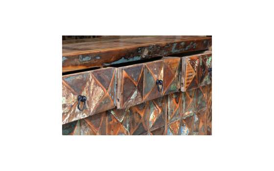 Aparador Industrial Vintage Madera Mango Serie Diamante