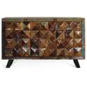 Aparador Industrial Vintage Madera Mango Serie Diamante