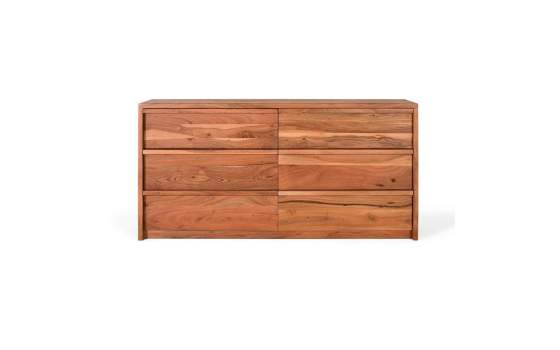 Aparador Indutrial Moderno 6 Cajones Serie Aratany