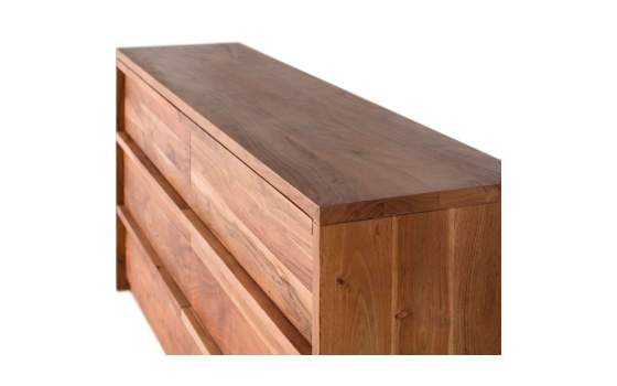 Aparador Indutrial Moderno 6 Cajones Serie Aratany