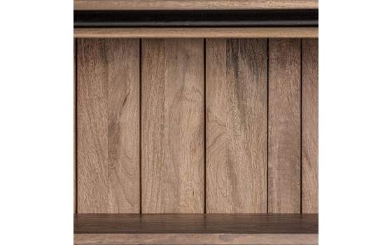 Aparador Libreria 4 Puertas Cajones y Estantes Serie Avyhne