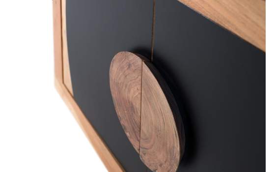 Aparador madera maciza 2 Puertas Contemporaneo Essence