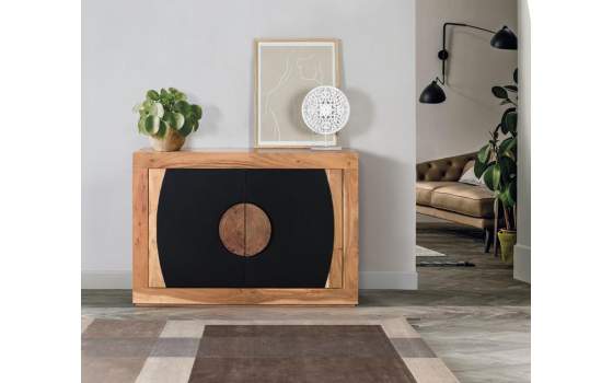 Aparador madera maciza 2 Puertas Contemporaneo Essence