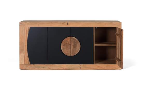 Aparador madera maciza 4 Puertas Rustico Actual Serie Essence