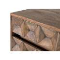 Aparador Madera Maciza Tallada Diseño Rustico Ameland