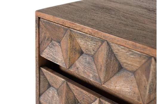 Aparador Madera Maciza Tallada Diseño Rustico Ameland