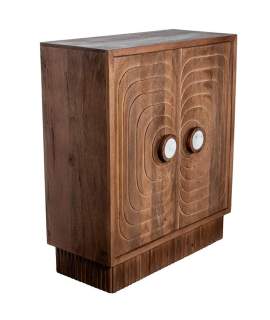 Aparador Madera Mango 2 Puertas Contemporaneo Abbiati