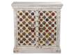 Aparador Madera Mango 2 Puertas Mosaico Etnico Serie Alencas