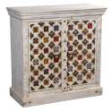 Aparador Madera Mango 2 Puertas Mosaico Etnico Serie Alencas