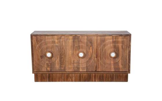 Aparador Madera Mango 3 Puertas Contemporaneo Abbiati