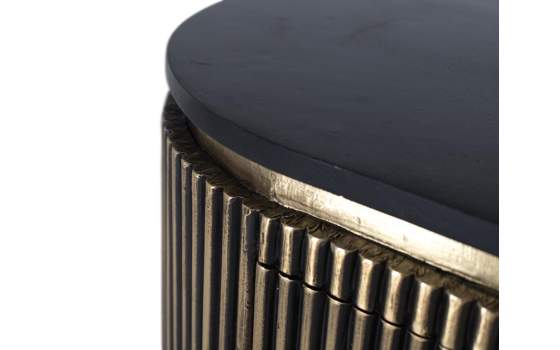 Aparador Madera  Mango con Chapado de Bronce Amcel