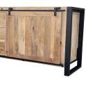 Aparador Madera Mango Hierro 6 Cajones 1 Puerta Serie Averrada Aparador Madera Mango Hierro 6 Cajones 1 Puerta Serie Averrada
