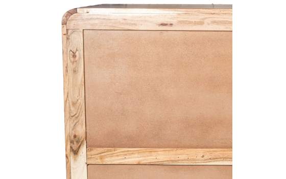 Aparador Madera Mango Natural 4 Puertas Serie Agassiz