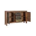 Aparador Madera Rustica 2 Puertas 3 Cajones - Agarden