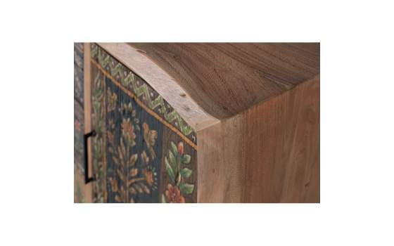 Aparador Madera Rustica 2 Puertas 3 Cajones - Agarden