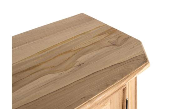 Aparador Madera Teca Actual 2 Puertas Serie Avrile