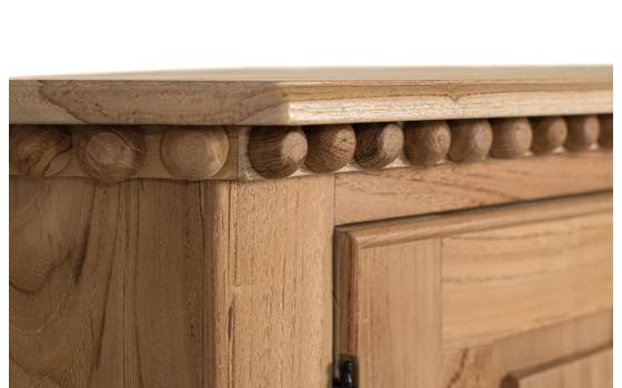 Aparador Madera Teca Actual 2 Puertas Serie Avrile