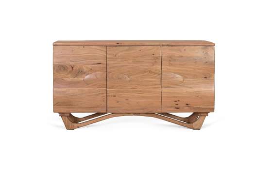 Aparador  Modernista 3 Puertas Madera Acacia Natild Aparador  Modernista 3 Puertas Madera Acacia Natild