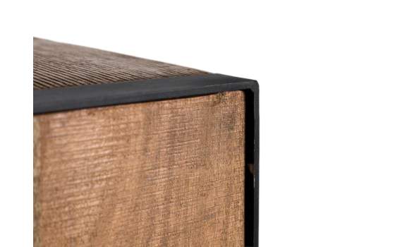 Aparador Modernista 4 Puertas Madera Mango Serie Aoiz