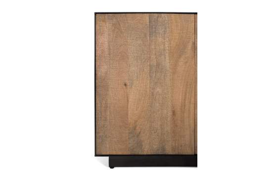 Aparador Modernista 4 Puertas Madera Mango Serie Aoiz