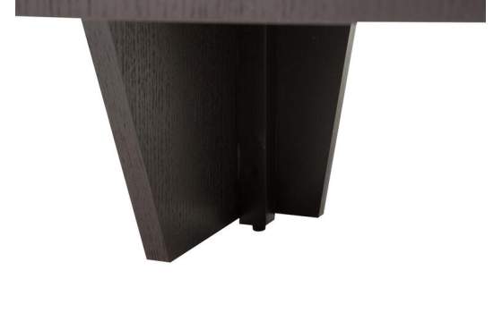 Aparador Modernista 4 Puertas Nogal y Piedra Blanca Alcandro