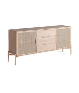 Aparador Moderno 2 Puertas Rejilla - Serie Weurtz